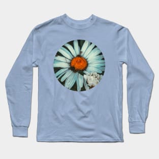 Daisy Flower Grunge Photograph Long Sleeve T-Shirt